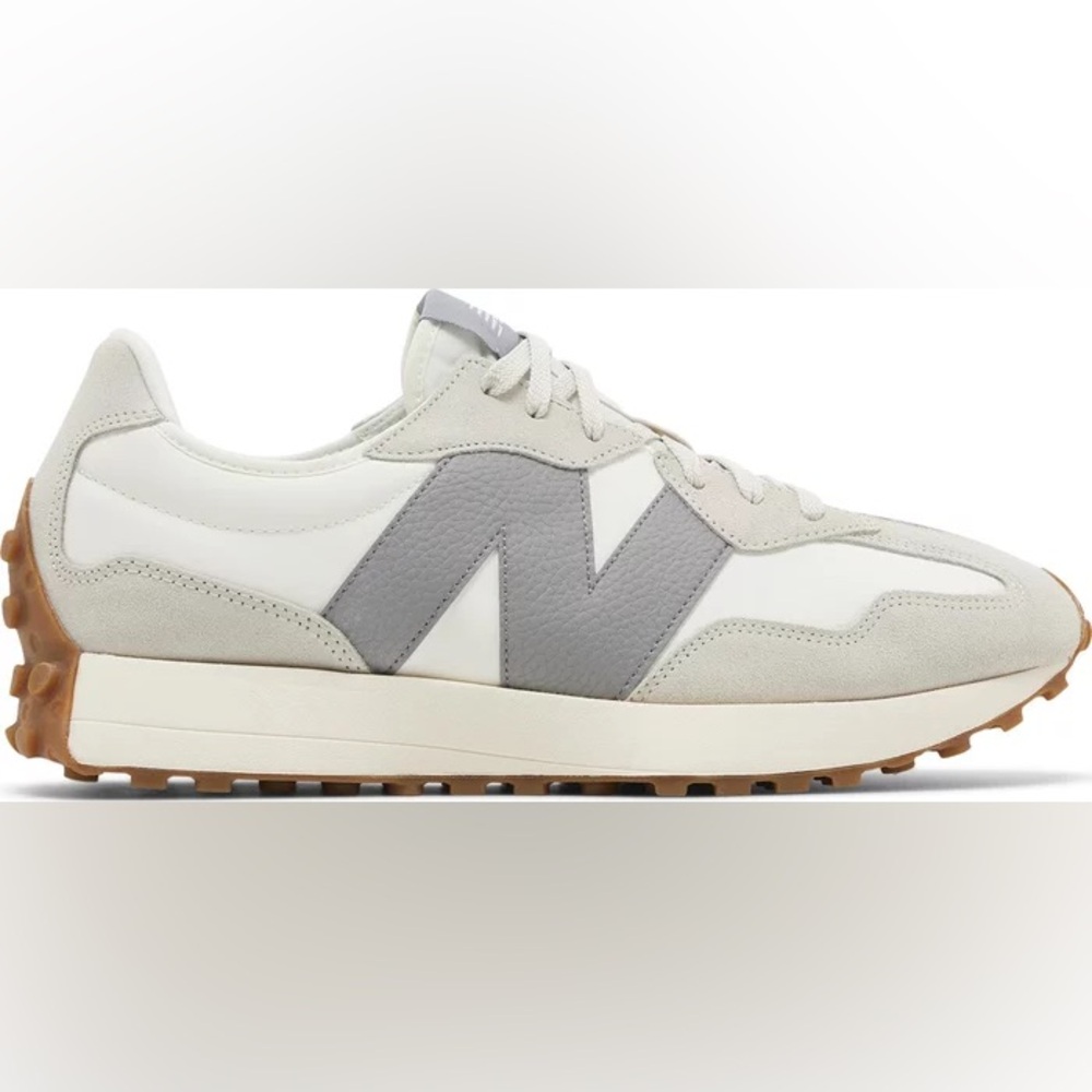 New Balance 327 Moonbeam Shadow Grey, Size 8.5